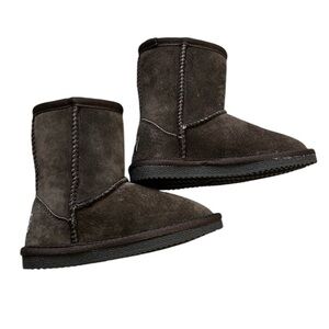 Lamo Toddler Chocolate Brown Lined Boot Toddler Girls Size 10C